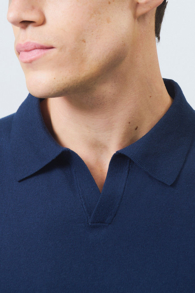 POLO IN MAGLIA DI COTONE