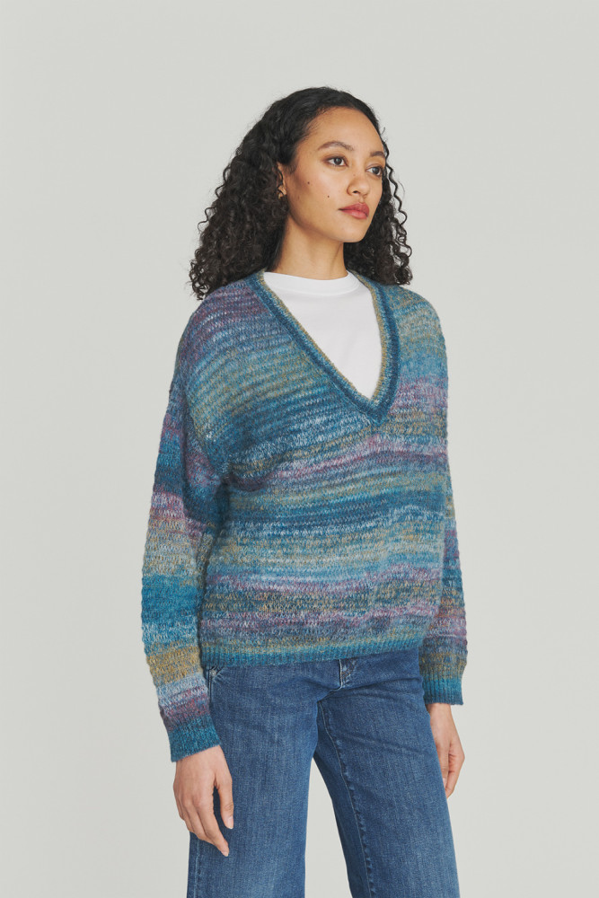 PULLOVER BOHO IN LANA ALPACA
