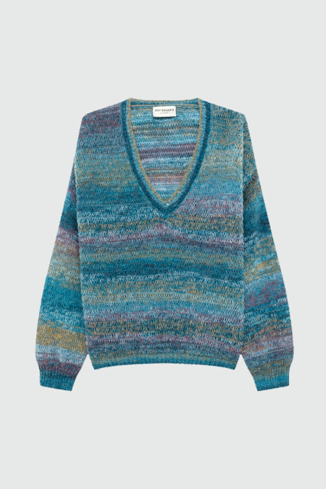 PULLOVER BOHO IN LANA ALPACA