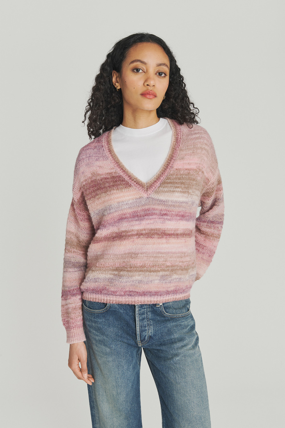 ROY ROGERS: PULLOVER BOHO IN LANA ALPACA