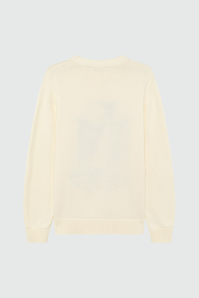 PULLOVER IN COTONE CON RICAMO SAIL