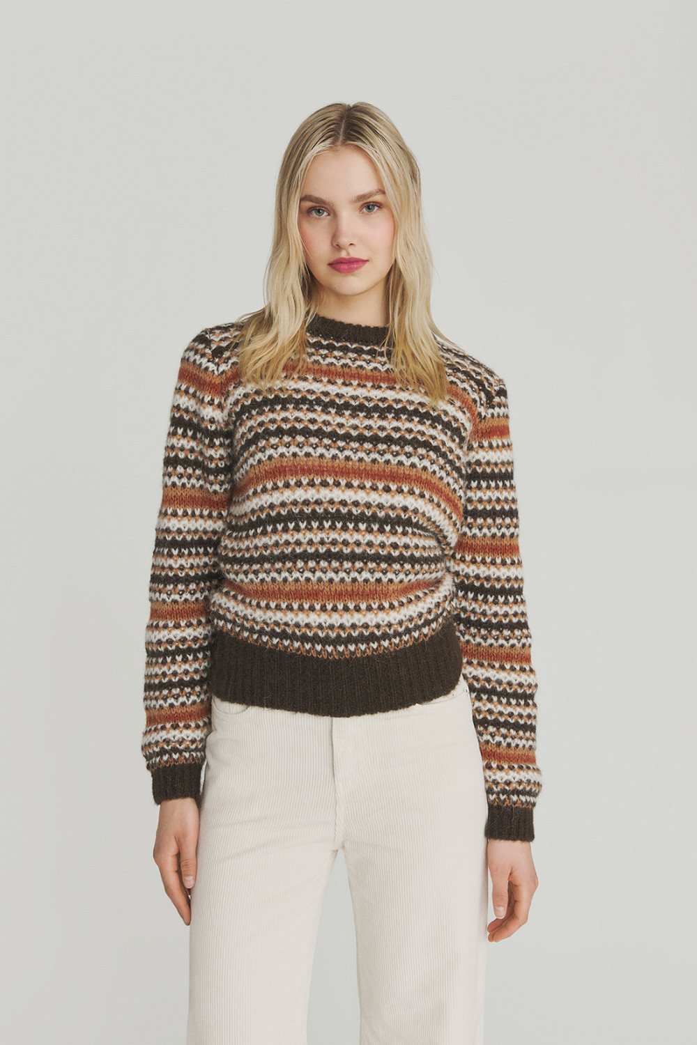 ROY ROGERS: PULLOVER TRIBAL YARNS