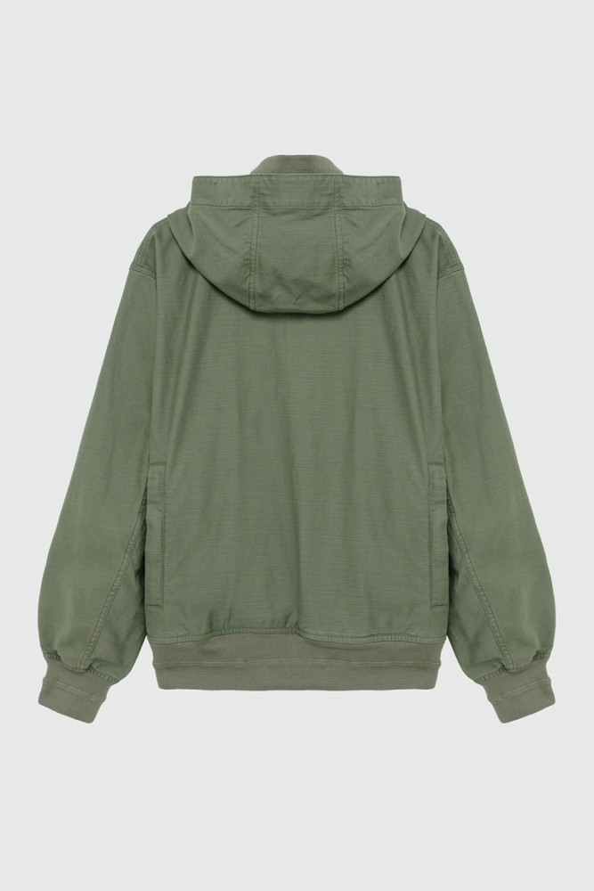 ROY ROGER'S WORKWEAR x ENGINEERED GARMENTS - BOMBER IN SATIN CON CAPPUCCIO