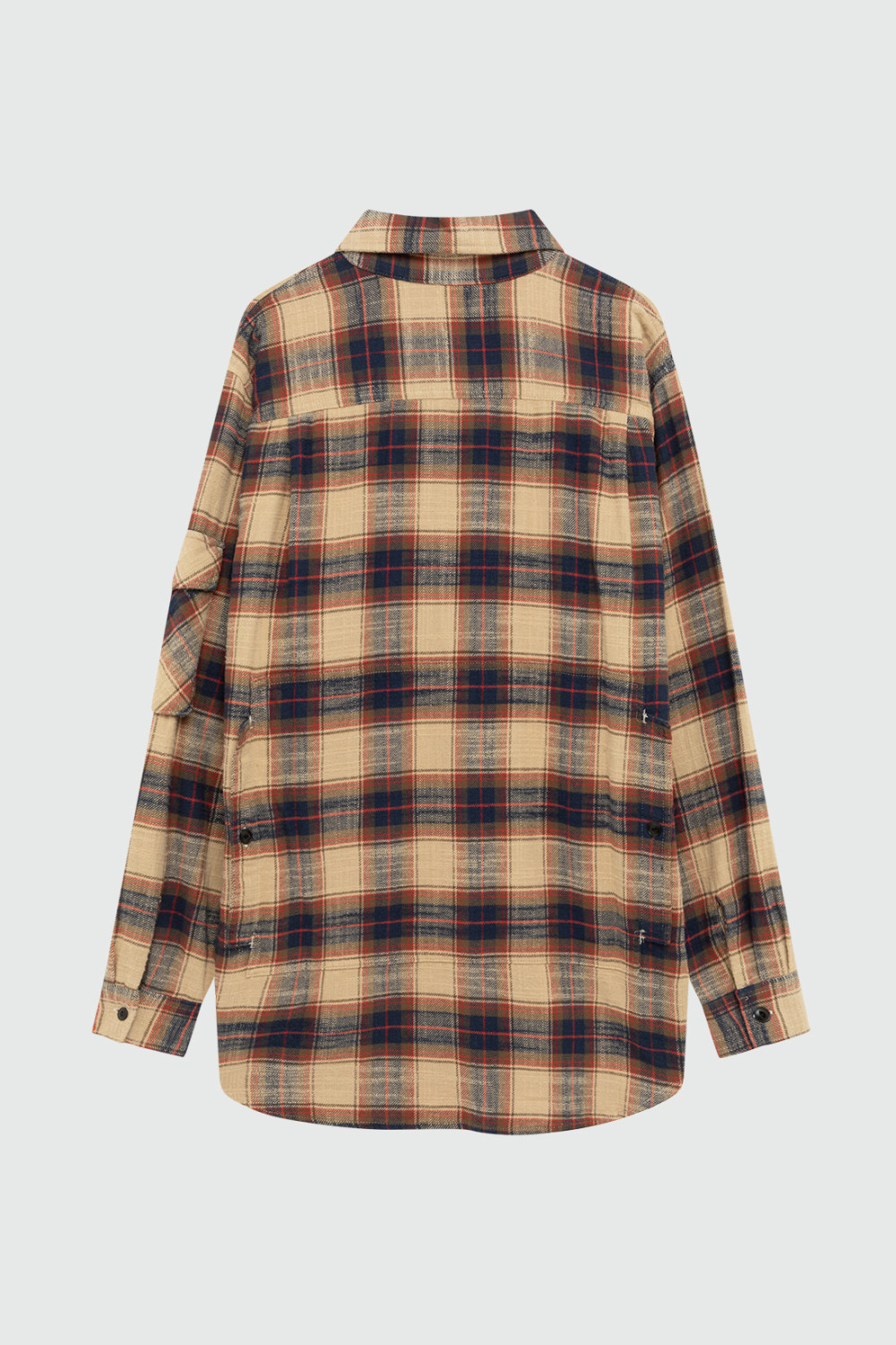 ROY ROGERS: ROY ROGER'S WORKWEAR x ENGINEERED GARMENTS- ANGLER CHECK PRINT SHIRT