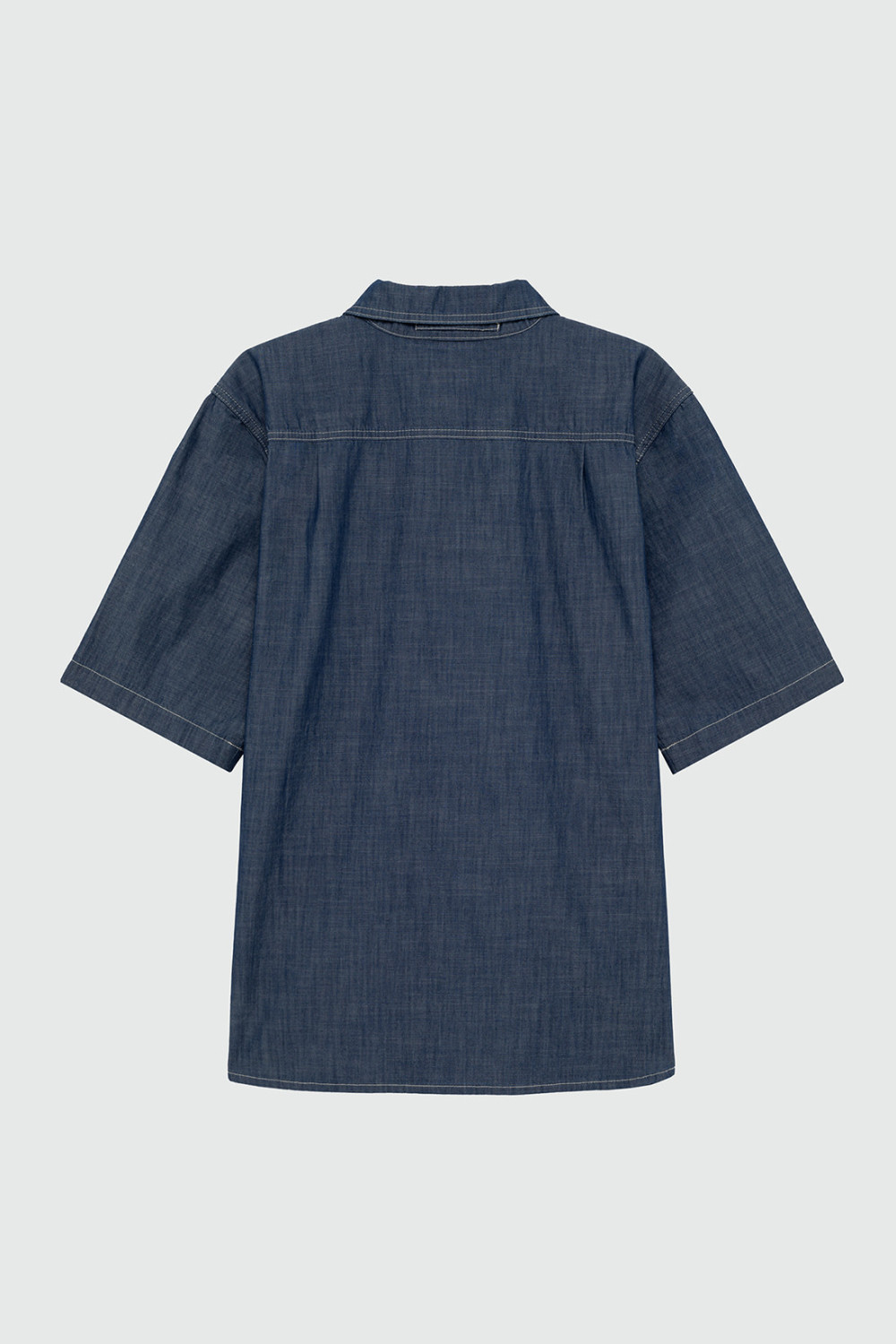 ROY ROGERS: ROY ROGER'S WORKWEAR x ENGINEERED GARMENTS - CAMICIA SPINNAKER IN CHAMBRAY