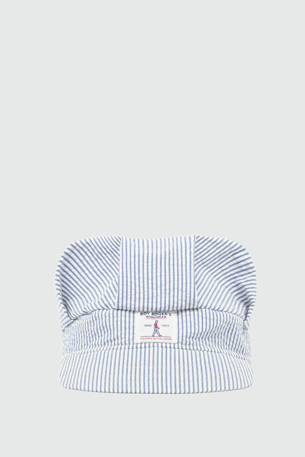 ROY ROGERS: ROY ROGER'S WORKWEAR x ENGINEERED GARMENTS - CAPPELLO RAILROAD IN SEERSUCKER