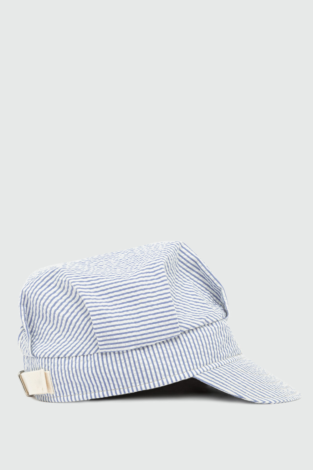 ROY ROGERS: ROY ROGER'S WORKWEAR x ENGINEERED GARMENTS - CAPPELLO RAILROAD IN SEERSUCKER