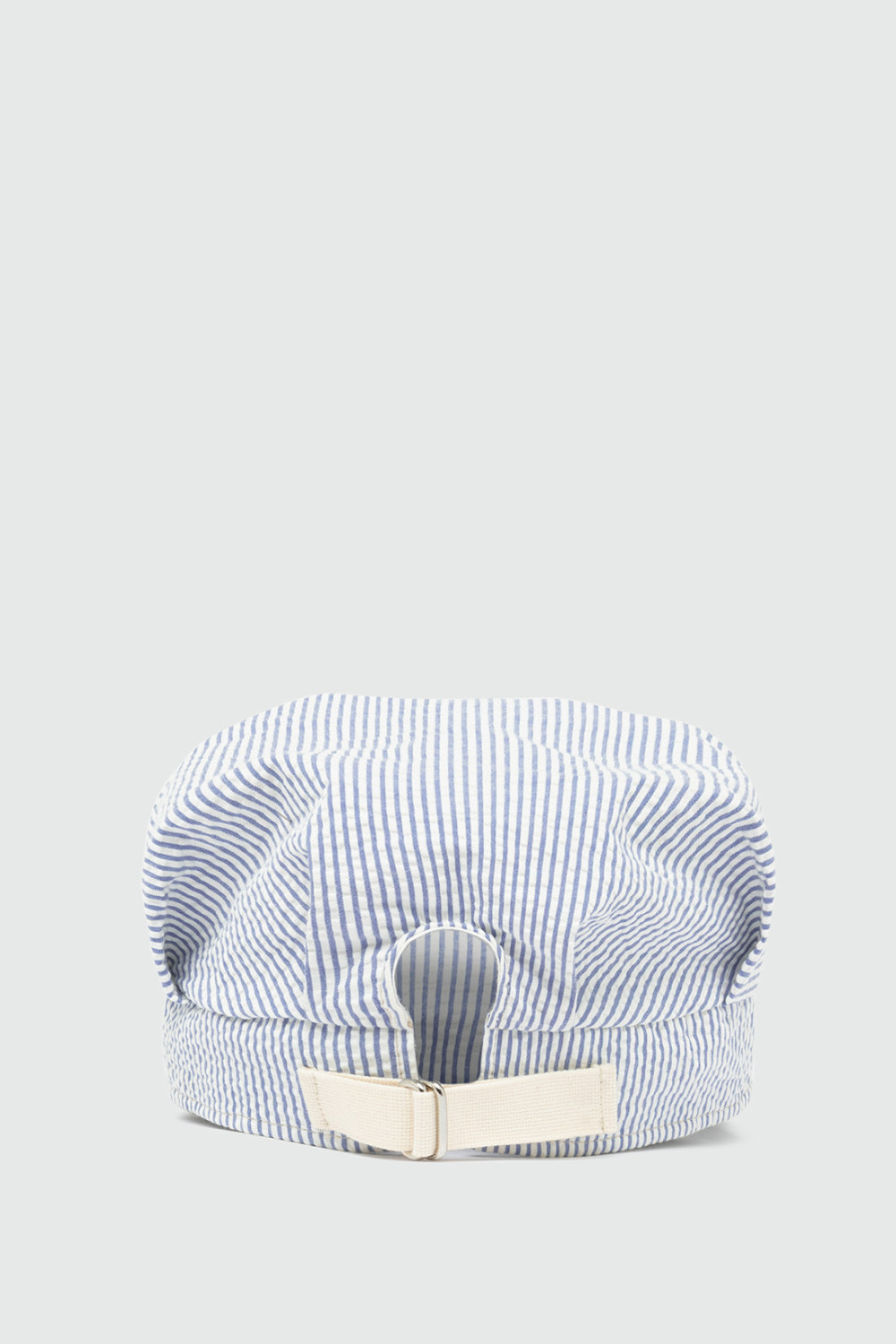 ROY ROGERS: ROY ROGER'S WORKWEAR x ENGINEERED GARMENTS - CAPPELLO RAILROAD IN SEERSUCKER