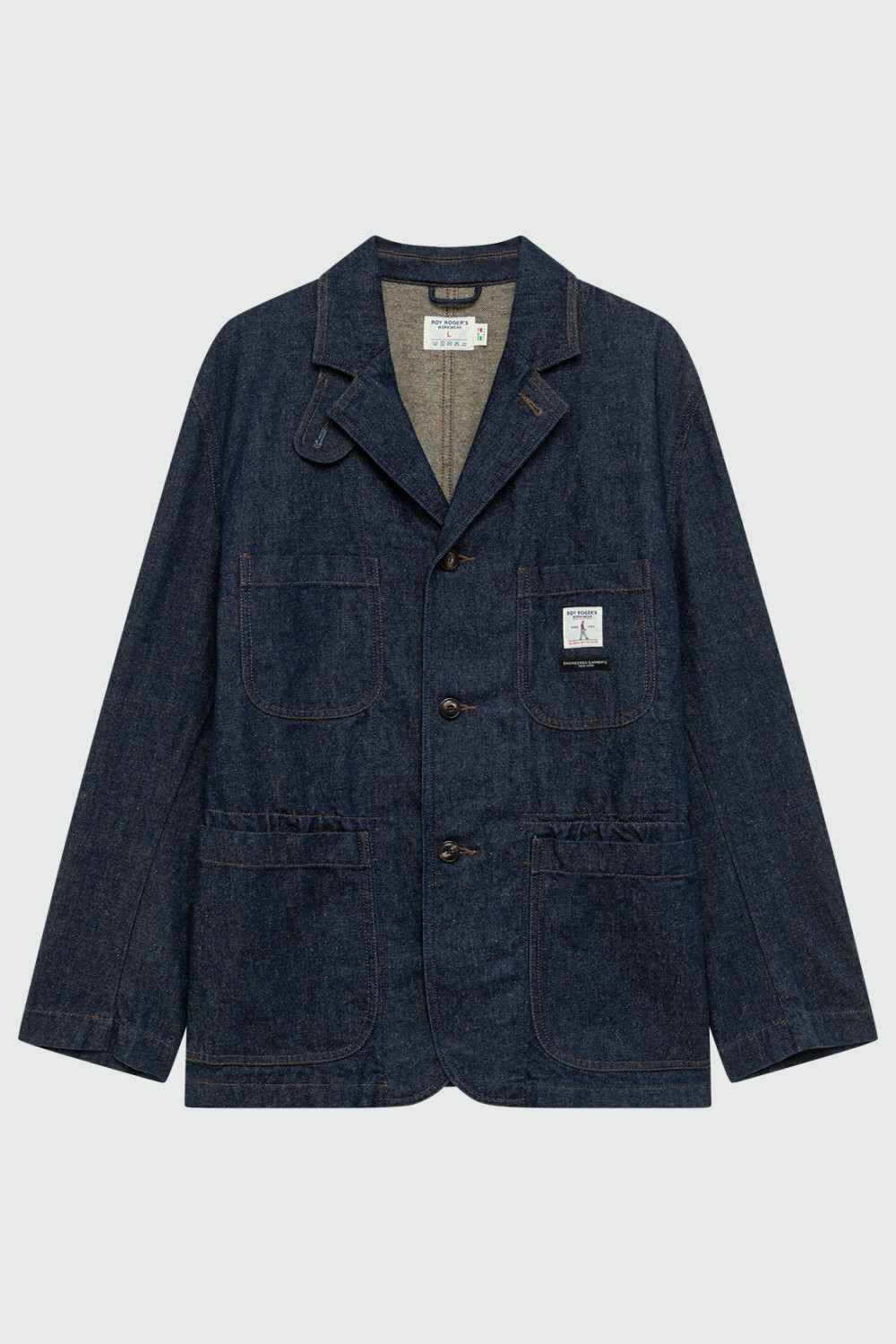 ROY ROGERS: ROY ROGER'S WORKWEAR x ENGINEERED GARMENTS - RINSE WORK JACKET