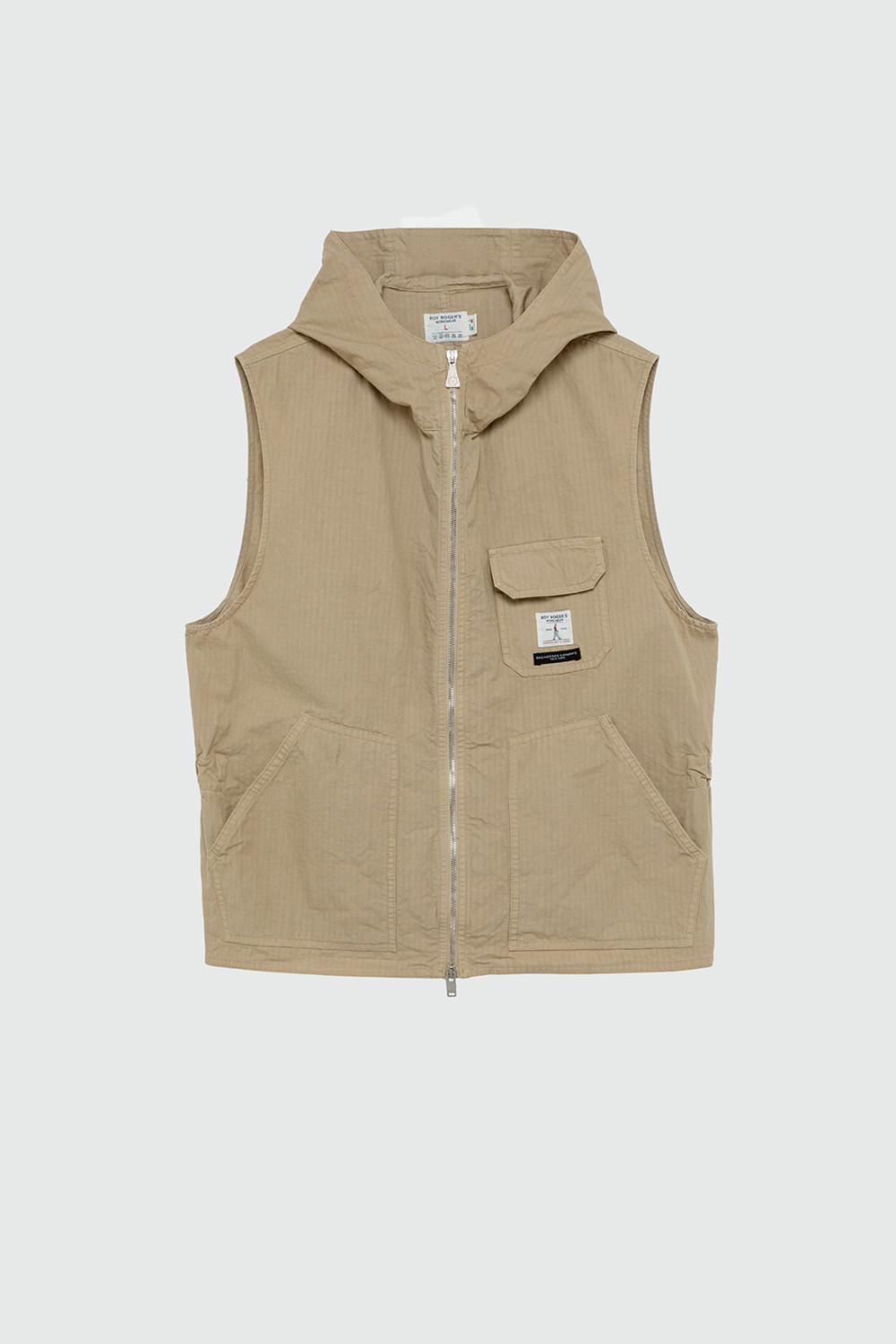 ROY ROGERS: ROY ROGER'S WORKWEAR x ENGINEERED GARMENTS - GILET FIELD CON CAPPUCCIO
