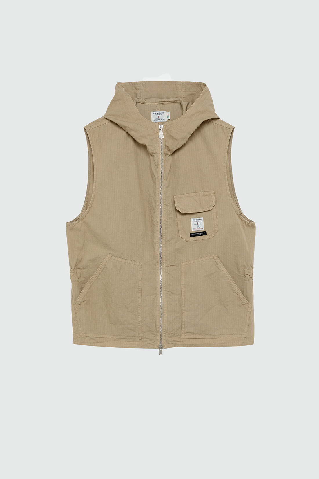 Roy Roger's Workwear X Engineered Garments - Hooded Field Vest