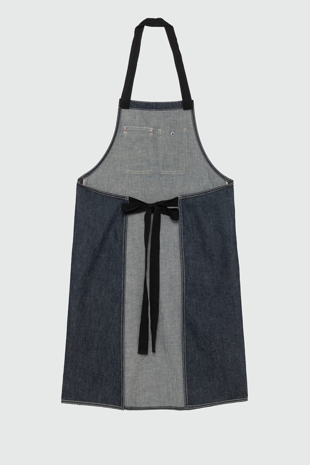 ROY ROGERS: ROY ROGER'S WORKWEAR x ENGINEERED GARMENTS - GREMBIULE IN DENIM RINSE