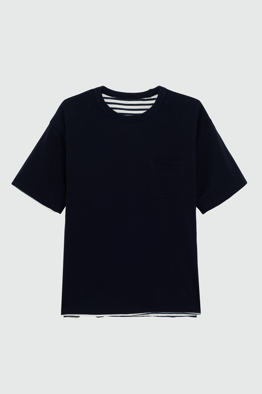 ROY ROGERS: ROY ROGER'S WORKWEAR x ENGINEERED GARMENTS - T-SHIRT REVERSIBILE IN JERSEY