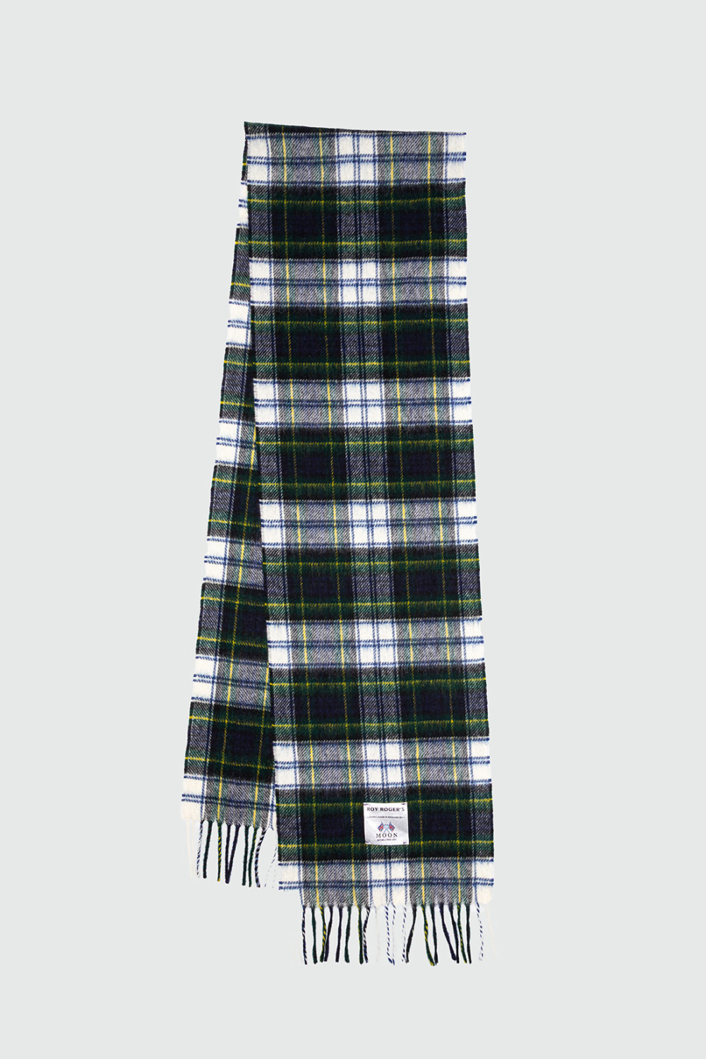 ROY ROGERS: TARTAN CHECK PRINT SCARF