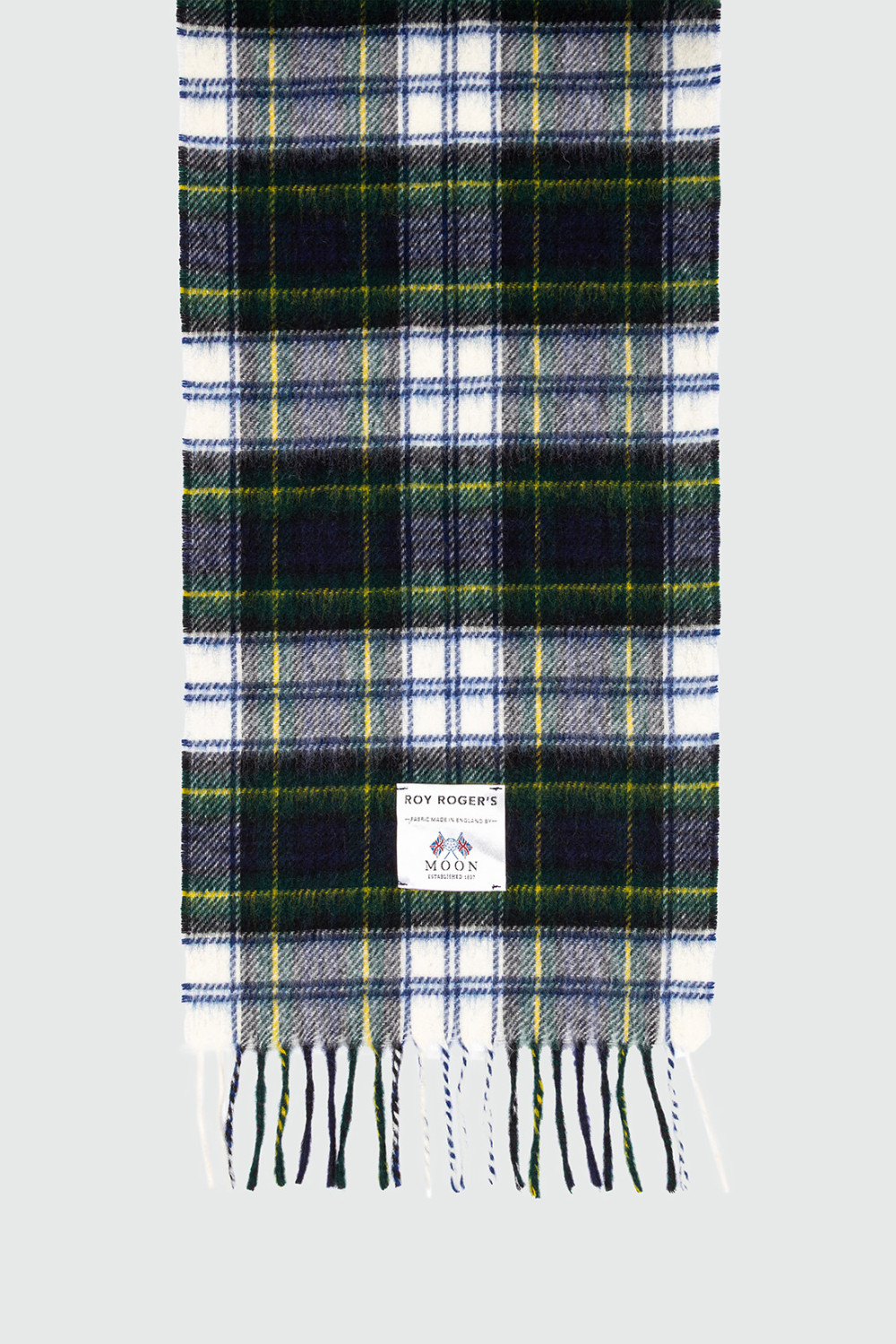ROY ROGERS: TARTAN CHECK PRINT SCARF