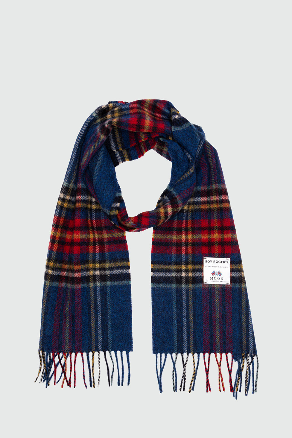 ROY ROGERS: TARTAN CHECK PRINT SCARF