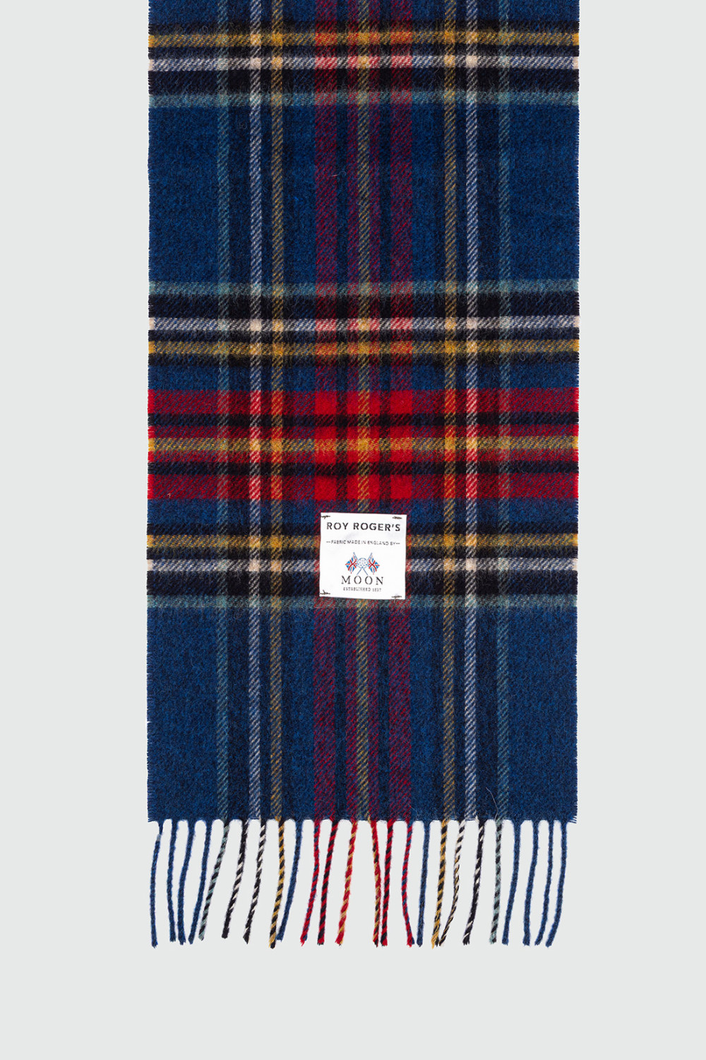 ROY ROGERS: TARTAN CHECK PRINT SCARF