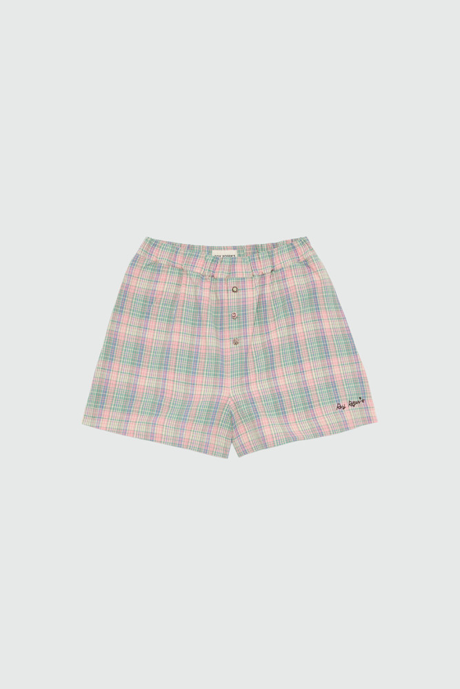 SHORTS PIJAMA A QUADRI