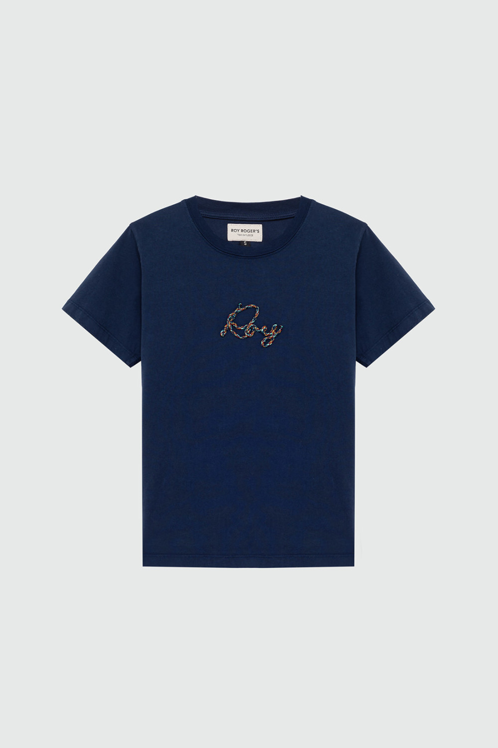 ROY ROGERS: T-SHIRT CON RICAMO ROY TRECKINGT-SHIRT CON RICAMO ROY TRECKING