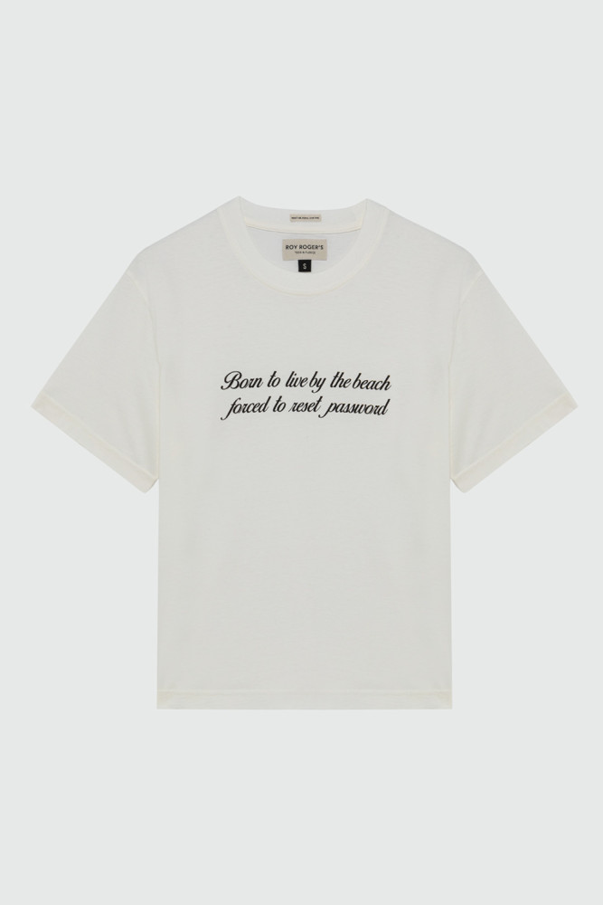 T-SHIRT CON STAMPA BORN TO LIVET-SHIRT CON STAMPA BORN TO LIVE