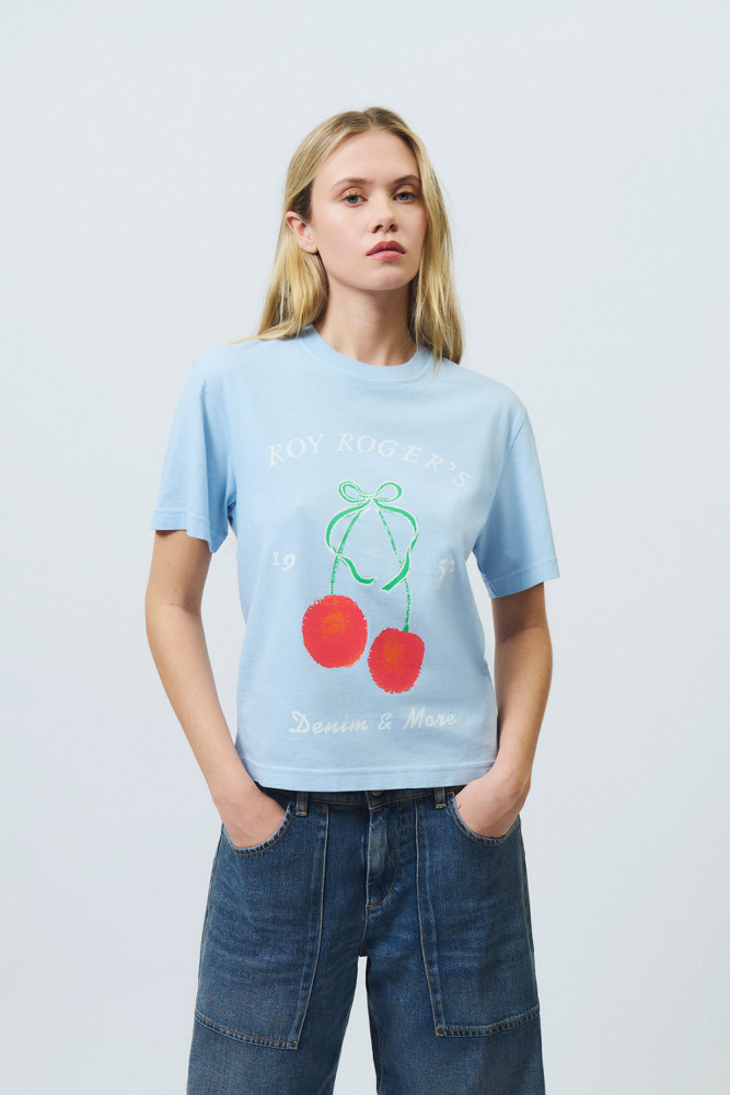 T-SHIRT CON STAMPA CHERRYT-SHIRT CON STAMPA CHERRY