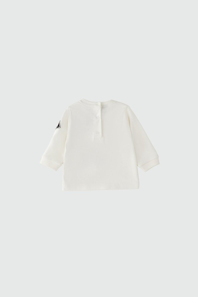 CREW-NECK T-SHIRT WITH PATCH