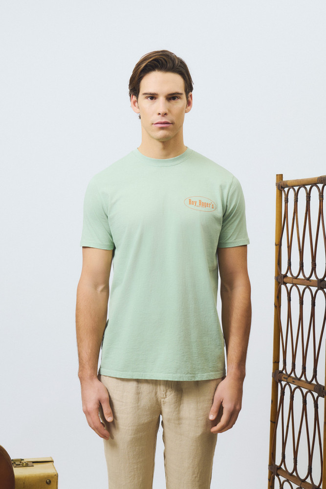 T-SHIRT IN JERSEY CON STAMPA 55