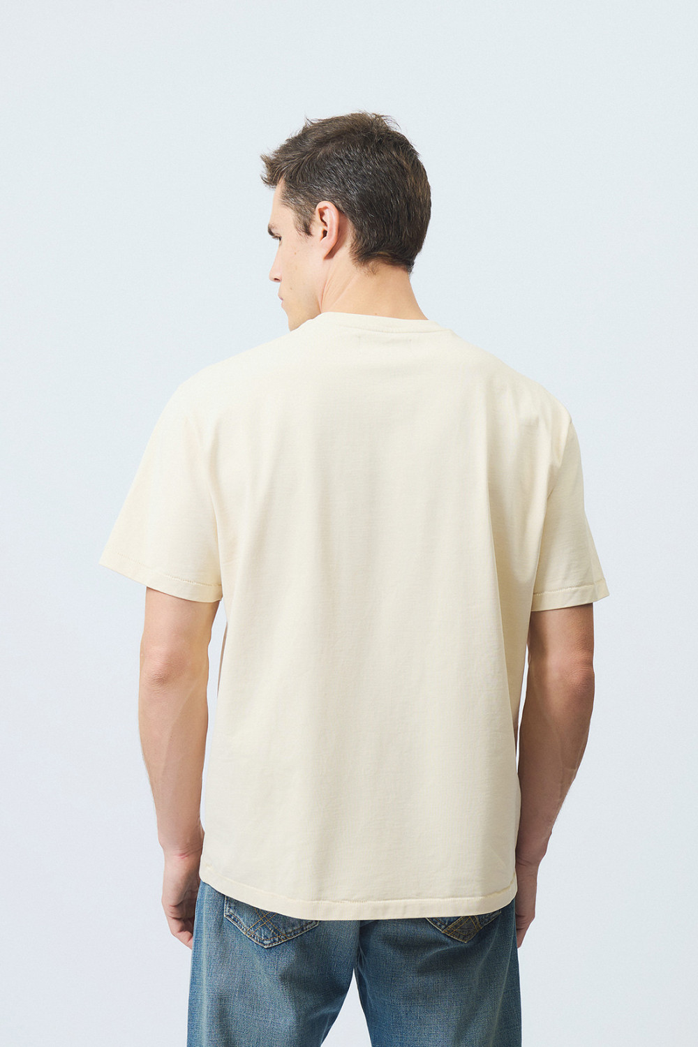 ROY ROGERS: T-SHIRT IN JERSEY CON STAMPA BAY VARSITY