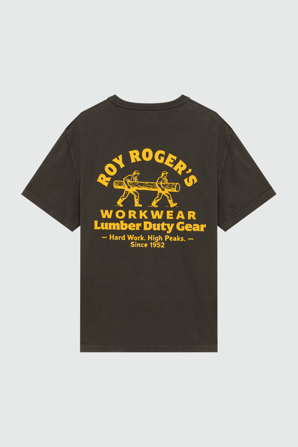 ROY ROGERS: T-SHIRT IN JERSEY WITH LUMBERDUTY PRINT