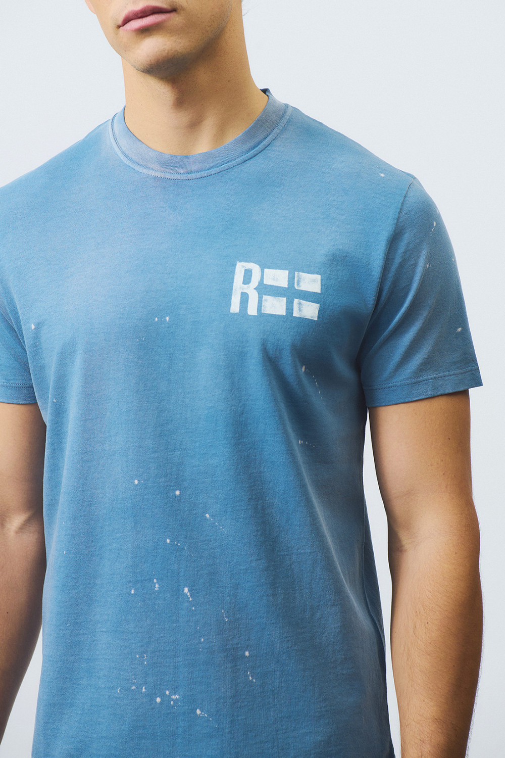 ROY ROGERS: T-SHIRT IN JERSEY CON STAMPA ROY FLAG