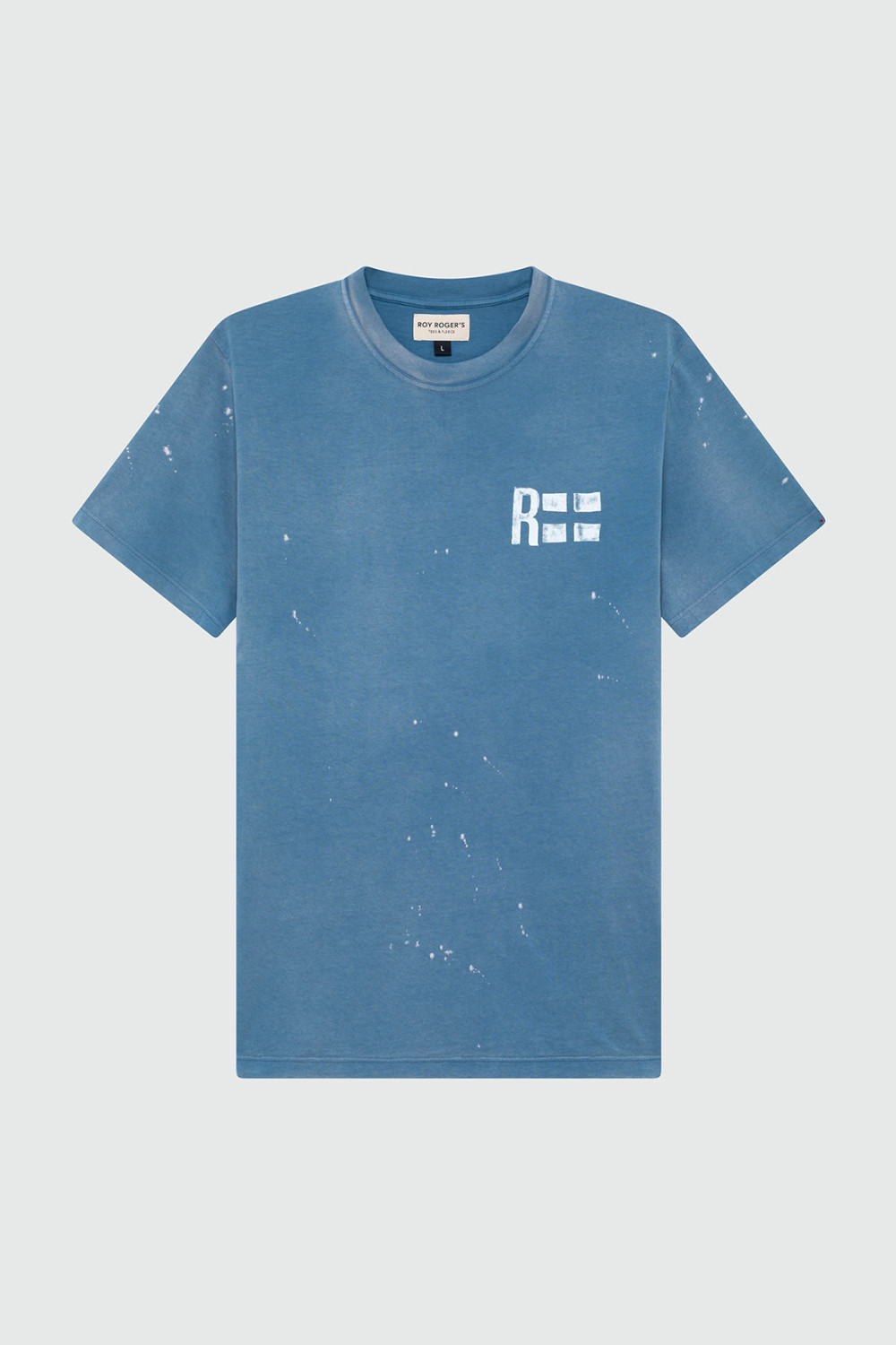 ROY ROGERS: T-SHIRT IN JERSEY CON STAMPA ROY FLAG