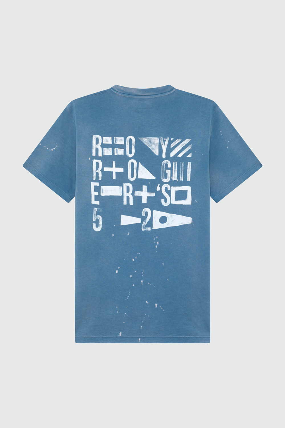 ROY ROGERS: T-SHIRT IN JERSEY CON STAMPA ROY FLAG