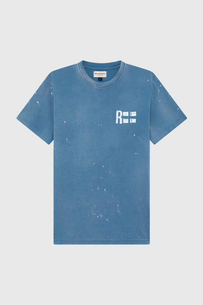 T-SHIRT IN JERSEY CON STAMPA ROY FLAG