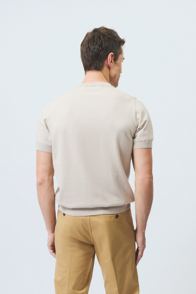 T-SHIRT IN MAGLIA DI COTONE