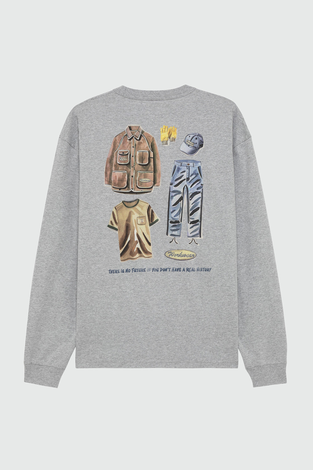 ROY ROGERS: T-SHIRT L/S IN JERSEY CON STAMPA TOOLS