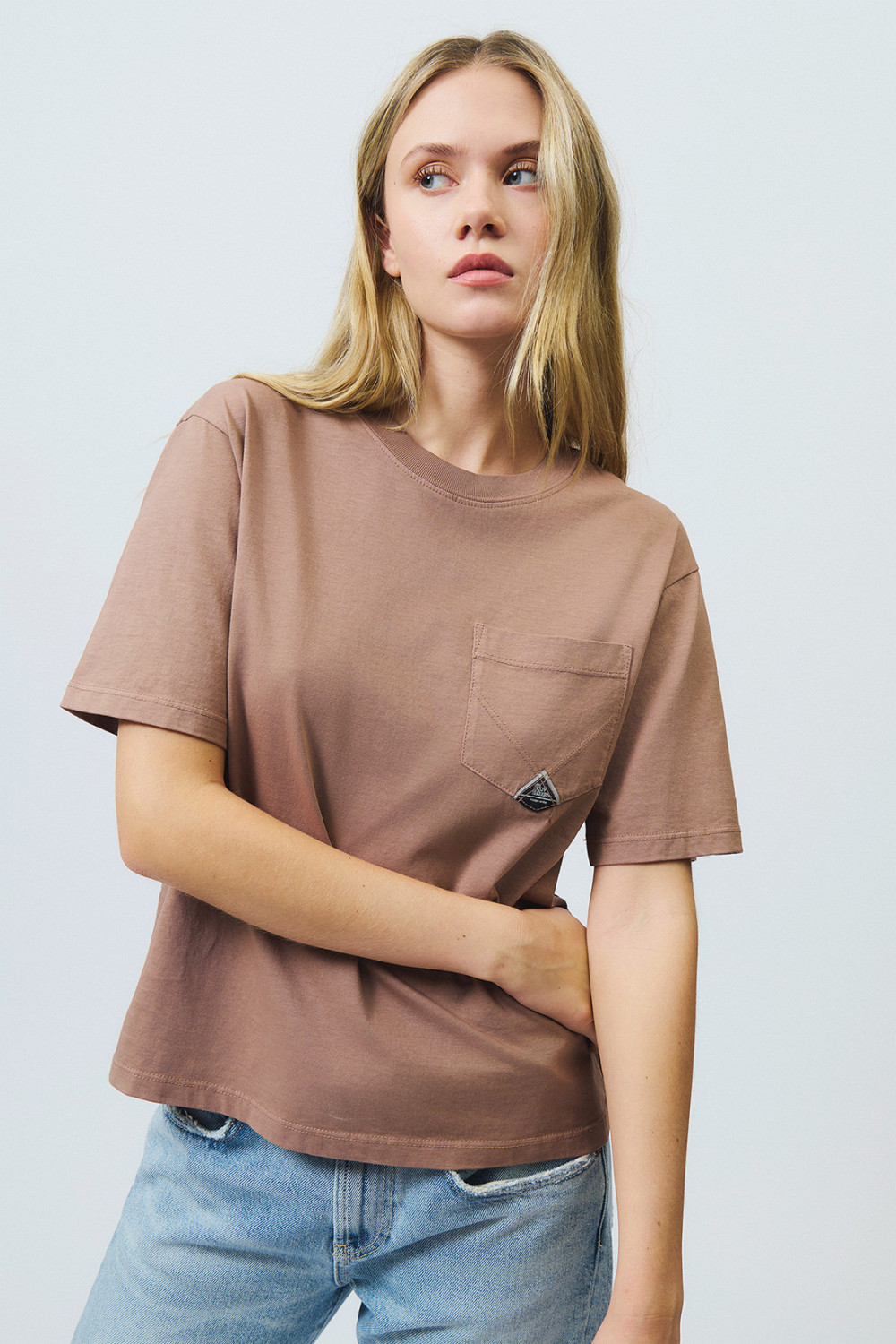 ROY ROGERS: POCKET T-SHIRT IN JERSEY