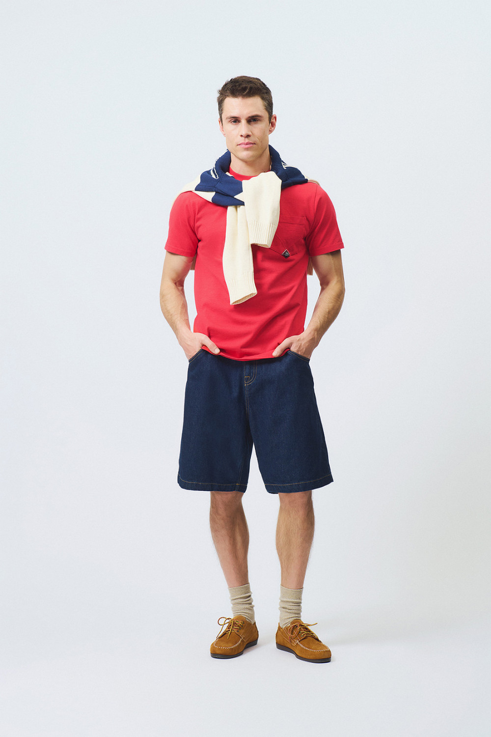 ROY ROGERS: POCKET T-SHIRT IN JERSEY