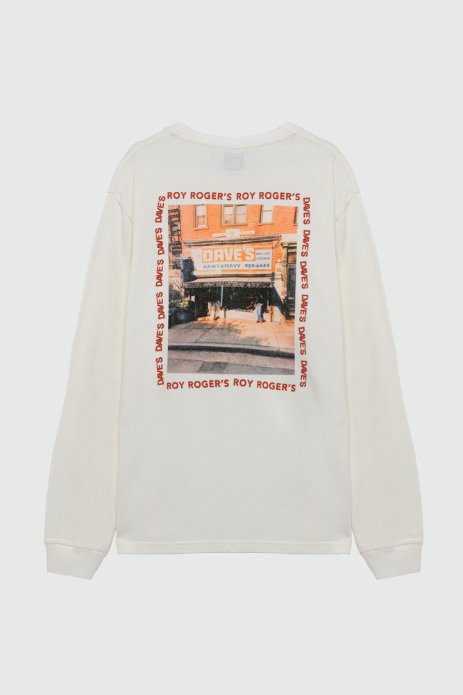 T-SHIRT ROY ROGER'S WORKWEAR X DAVE'S NY CON STAMPA VINTAGE STORE