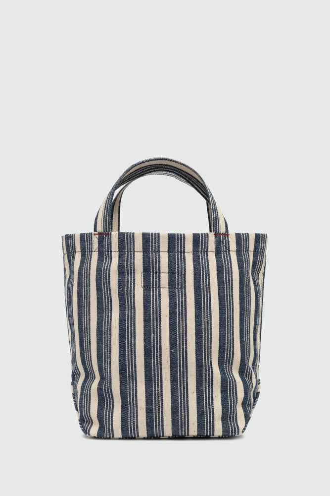MIGNON TOTE BAG IN STRIPED CANVAS